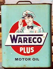 2 Gallon Motor Oil Can - Wareco